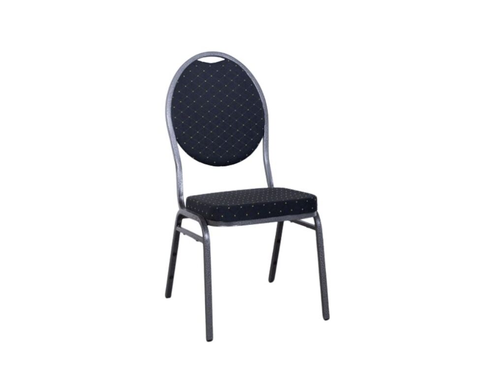 Stackchair Party zwart NIEUW