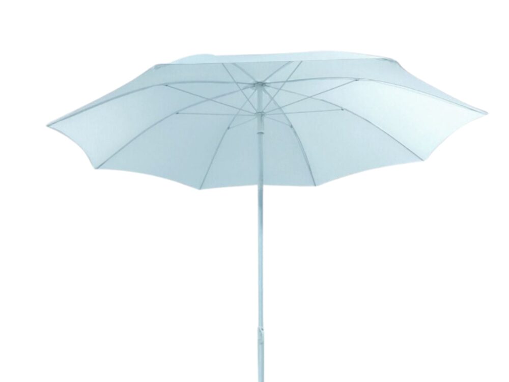 Parasol zomerzon wit 180cm NIEUW