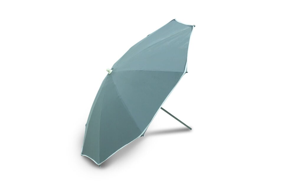 Strandparasol Antibes grijs 200cm NIEUW