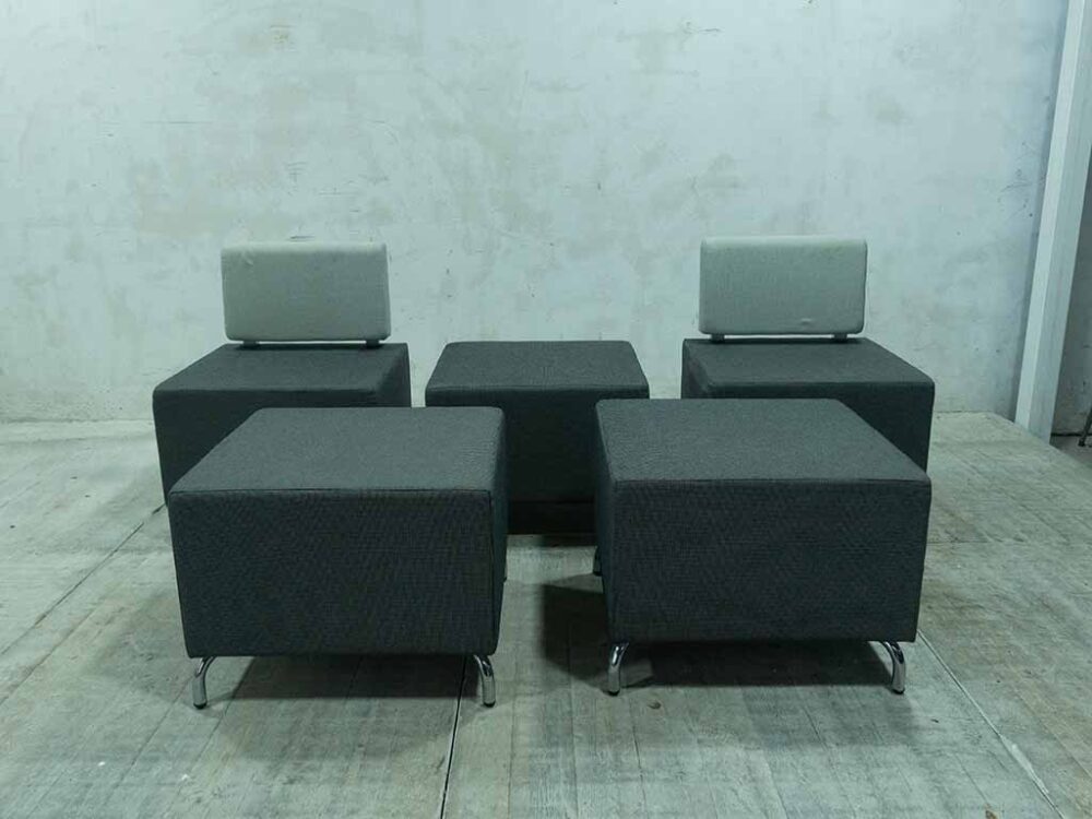 1 set: 5 stuks Horecapoef Relax 60x60cm - Afbeelding 2