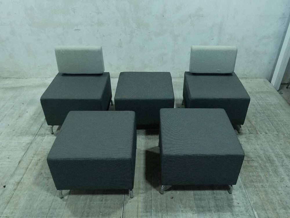 1 set: 5 stuks Horecapoef Relax 60x60cm - Afbeelding 3