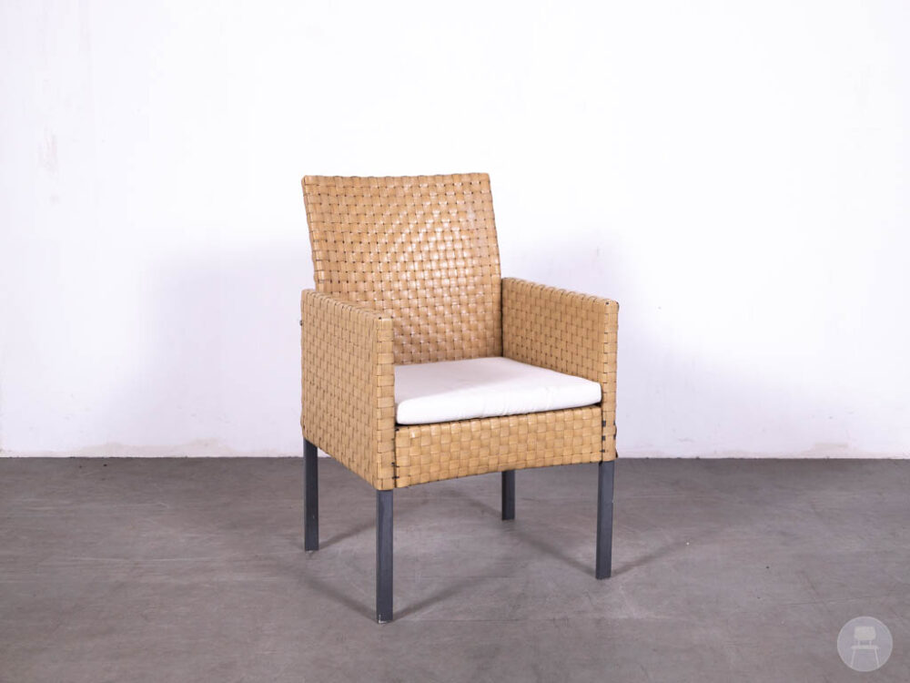 Terrasstoel Weave met kussen