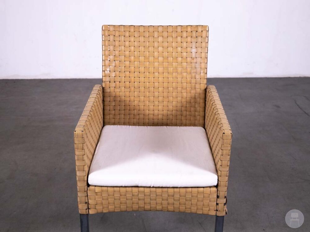Terrasstoel Weave met kussen