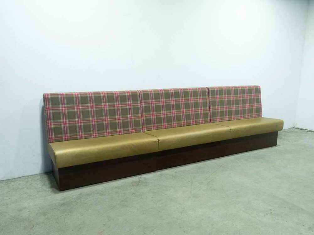 Wandbank Linde ruit 360cm