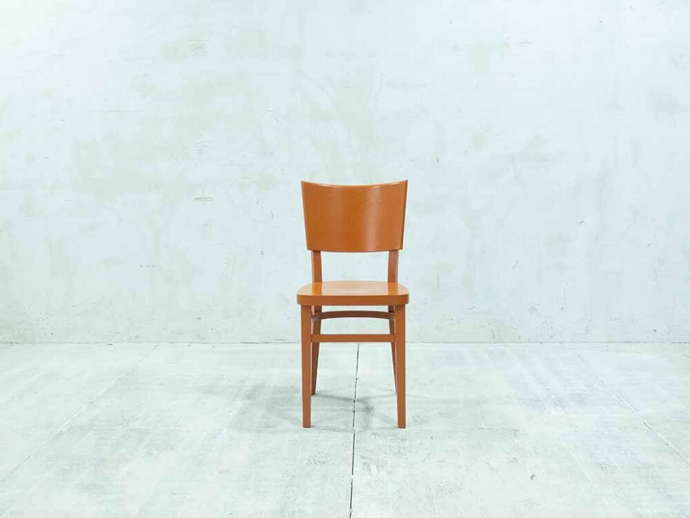 Cafestoel Mies oranje - Afbeelding 2
