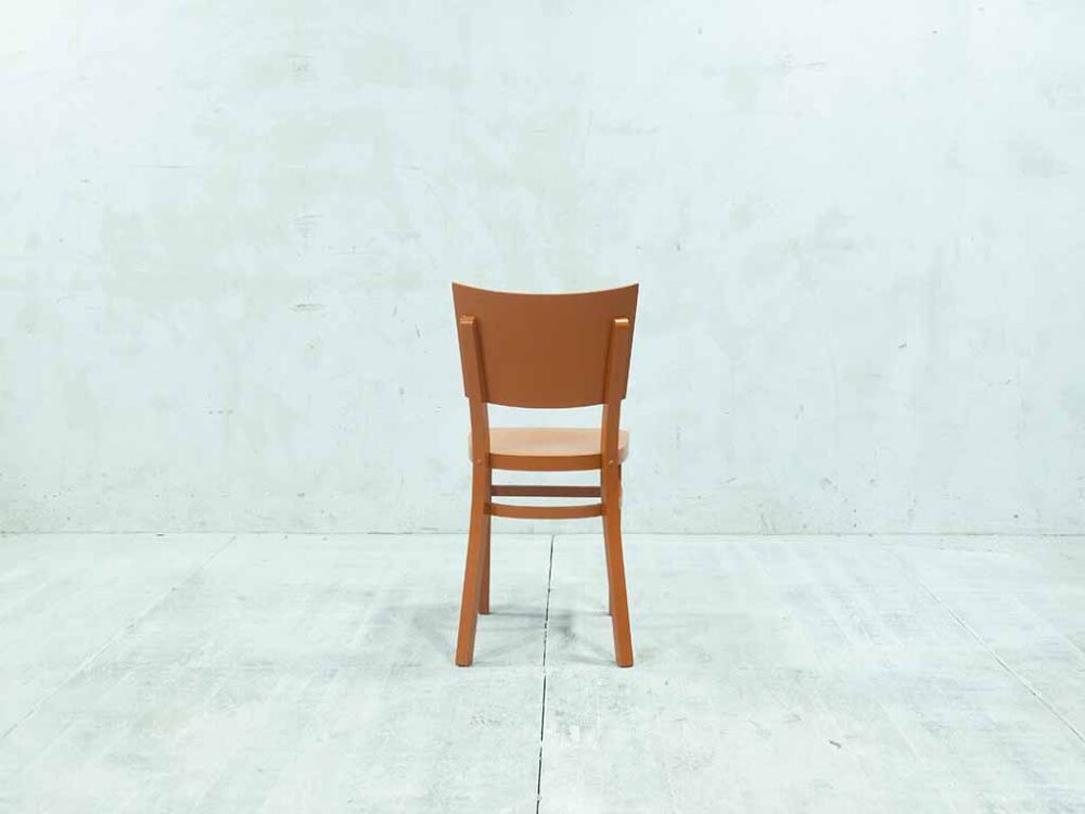 Cafestoel Mies oranje - Afbeelding 4