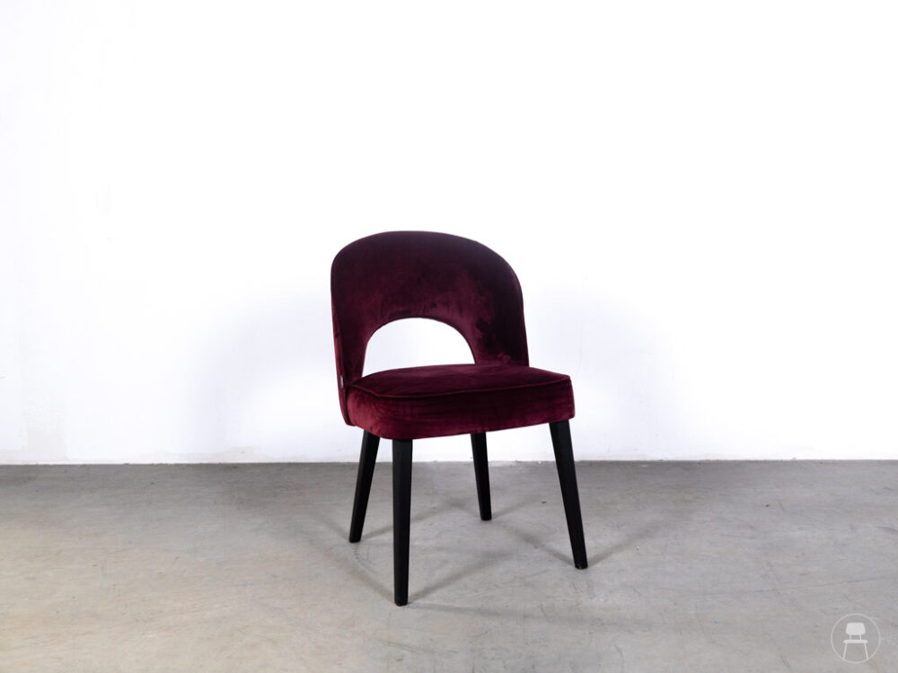 Horecastoel Bow PMP bordeaux rood