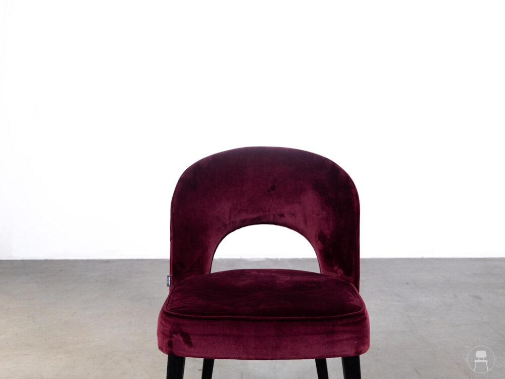 Horecastoel Bow PMP bordeaux rood - Afbeelding 5