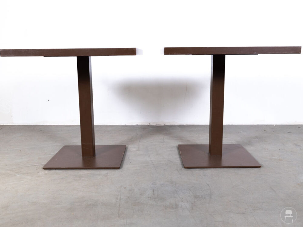 1 set: 2 stuks Horecatafel Hensen 75x75cm - Afbeelding 3