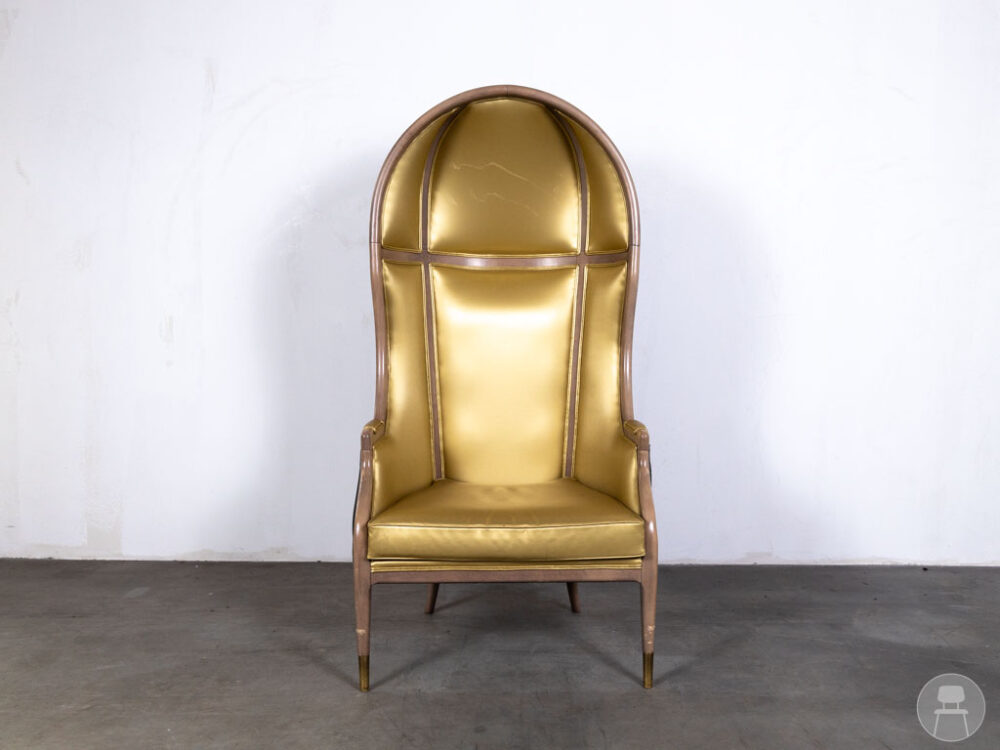 Horecafauteuil Egg chair goud - Afbeelding 2