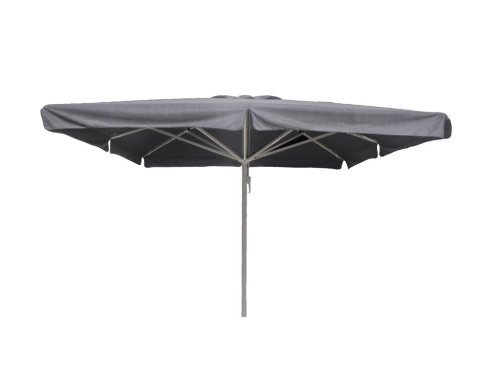 Parasol Karin grijs 400x400cm NIEUW