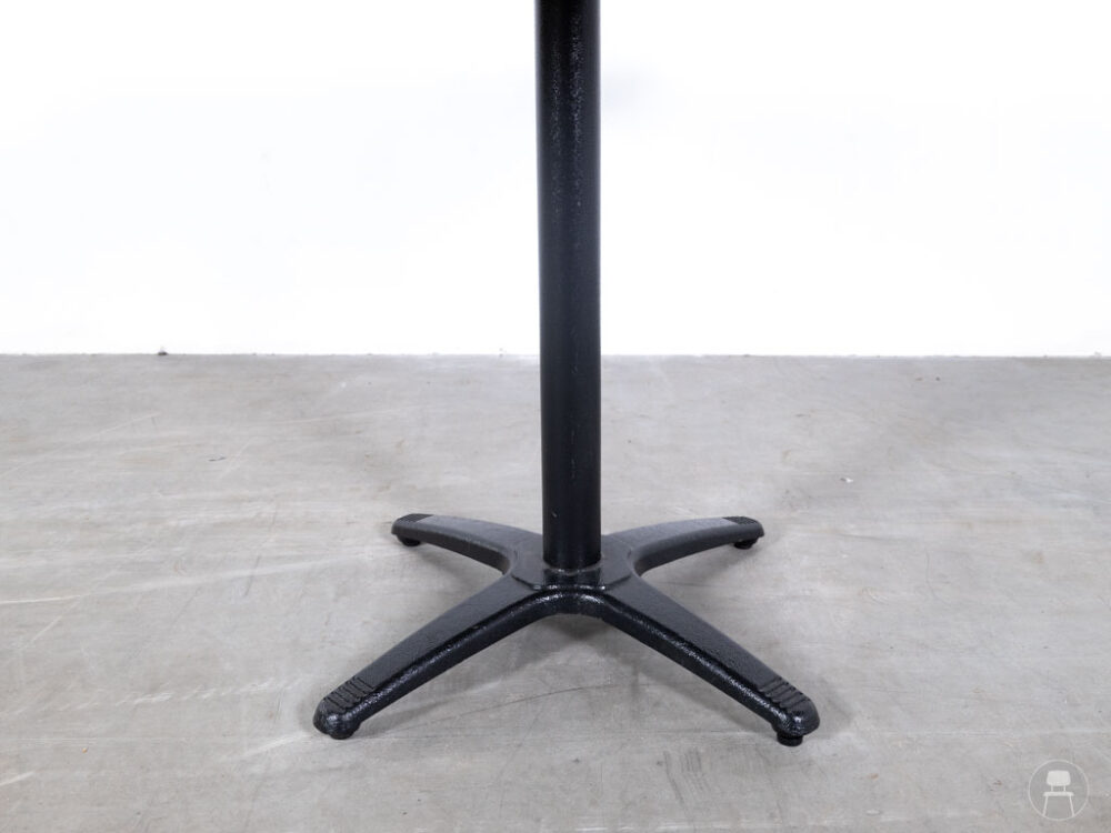 Horecatafel Frank houtlook grijs 80x80cm - Afbeelding 3