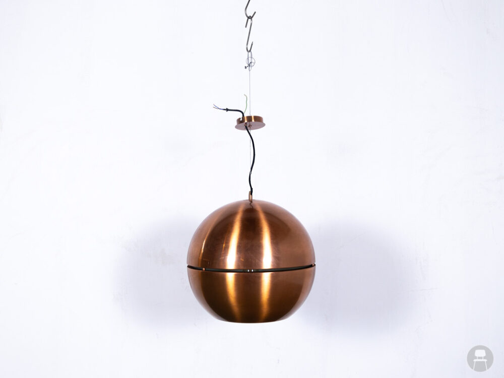 Hanglamp Retro 70's Copper Zuiver 50cm rond