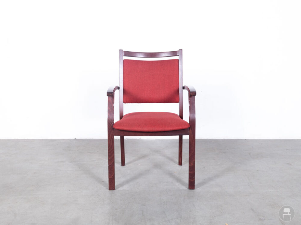 Stapelstoel Henk rood - Afbeelding 2