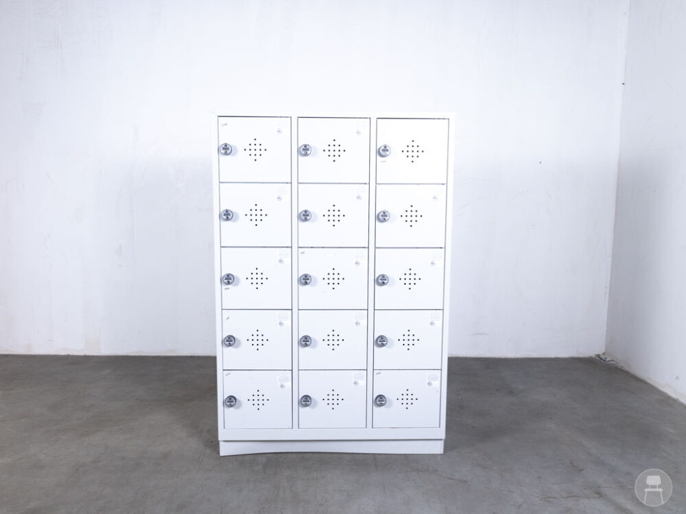 Lockerkast John 15 lockers 120x50cm