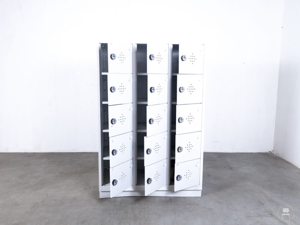 Lockerkast John 15 lockers 120x50cm