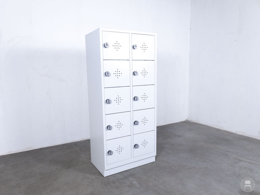 Lockerkast Ron 10 lockers 80x50cm