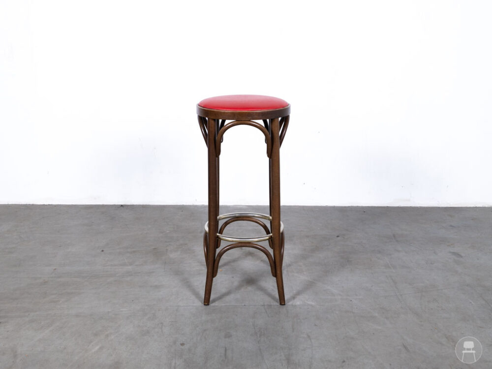 Barkruk Thonet rood Ton