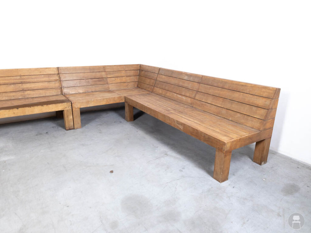 Terrasbank Teak Lando 550x270cm