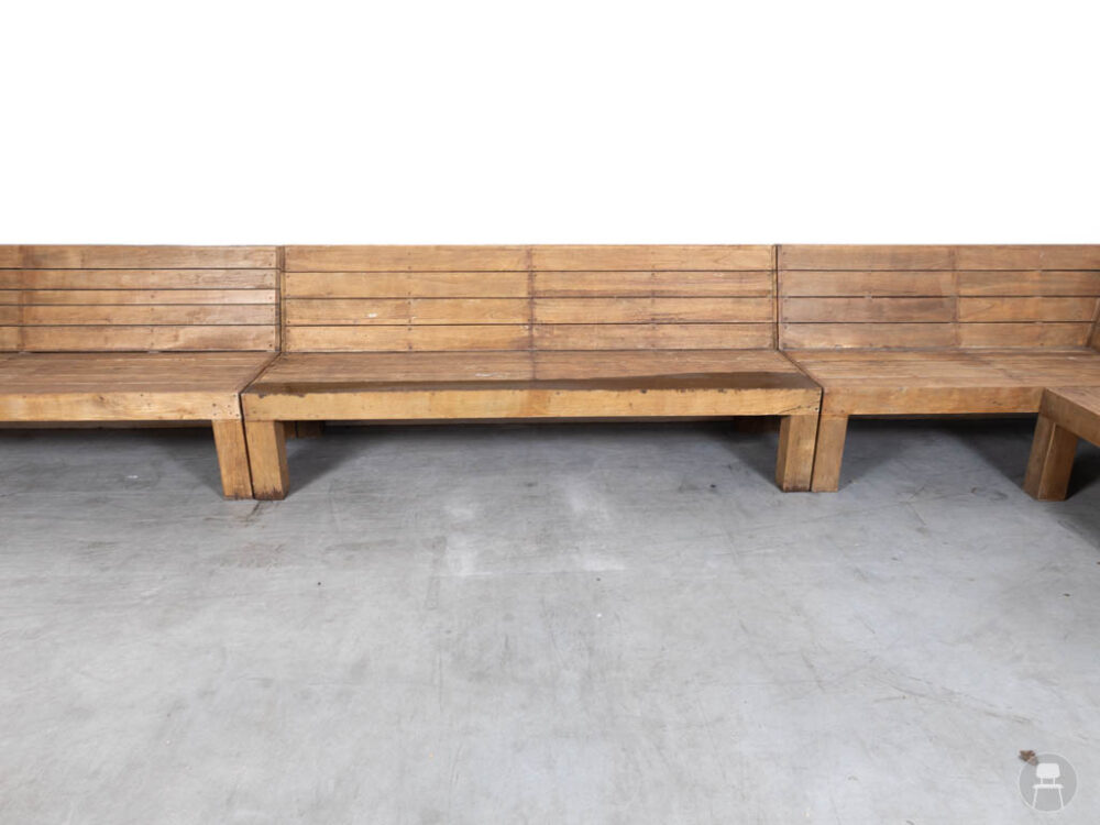 Terrasbank Teak Lando 550x270cm