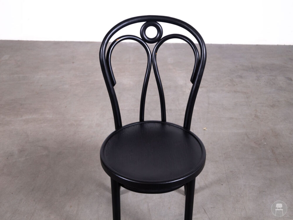 Cafestoel Thonet Love zwart