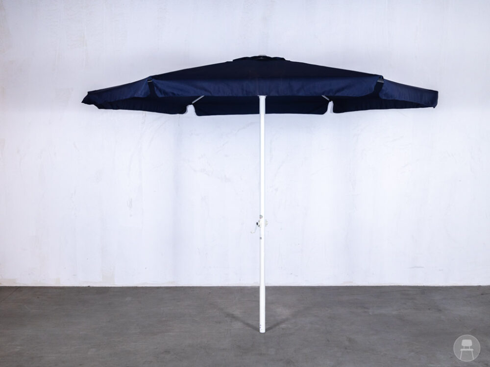 Parasol Solar blauw 290 cm rond