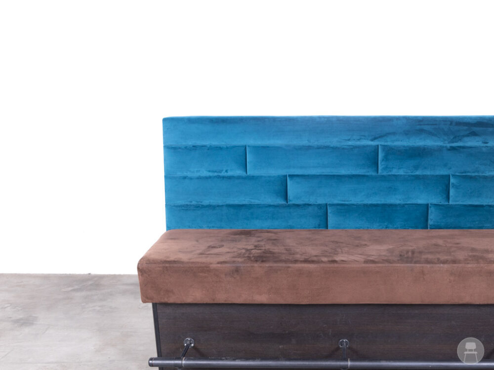 Wandbank Gerrie velvet 180cm - Afbeelding 3