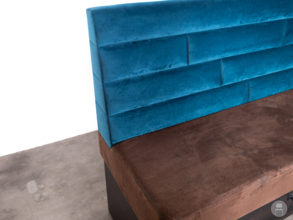 Wandbank Gerrie velvet 180cm - Afbeelding 5