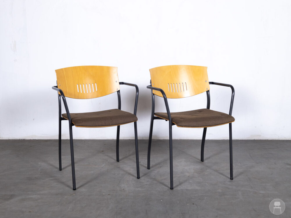 1 set 2 stuks Stapelstoel Meave ma