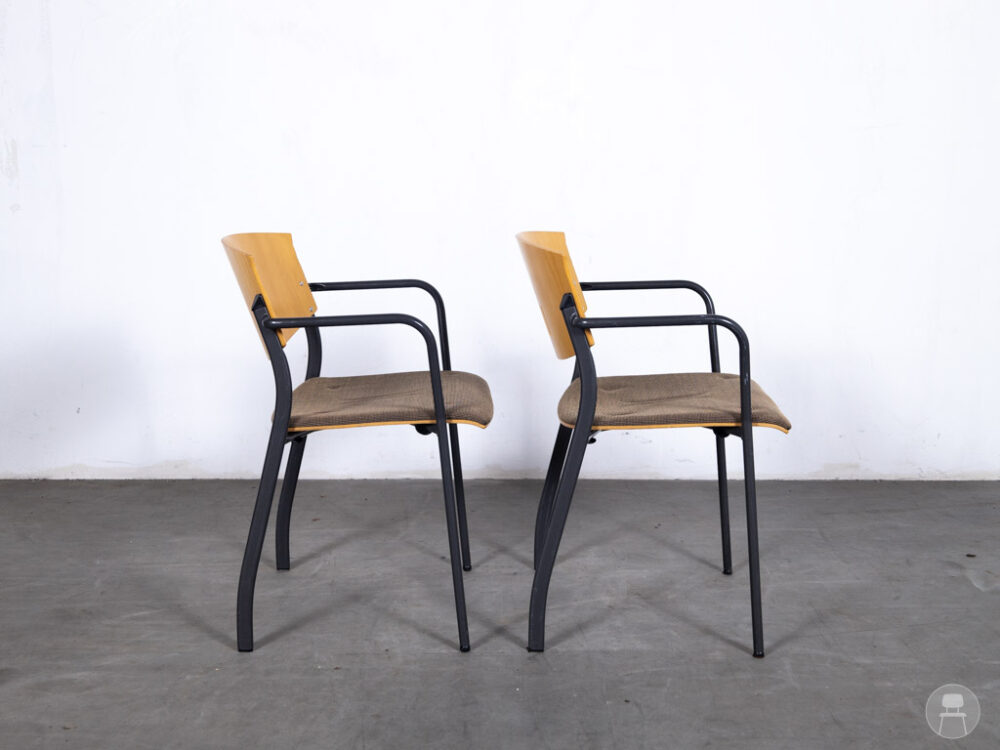 1 set 2 stuks Stapelstoel Meave ma