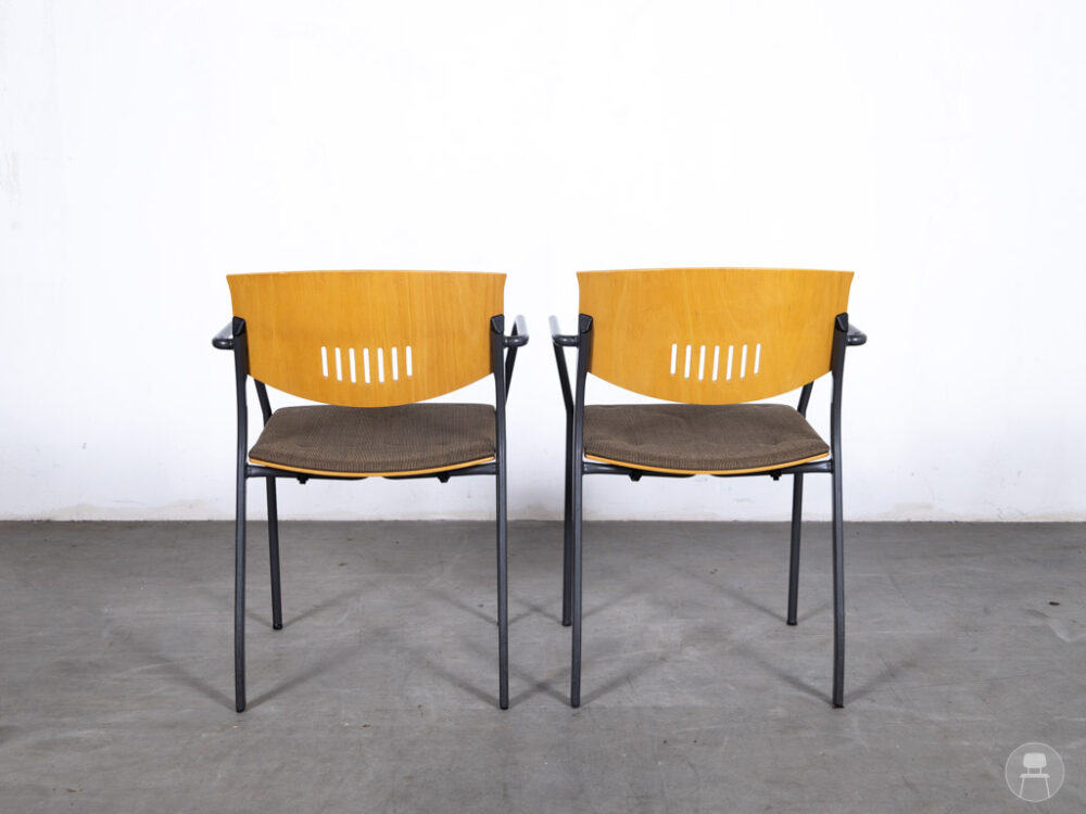 1 set 2 stuks Stapelstoel Meave ma