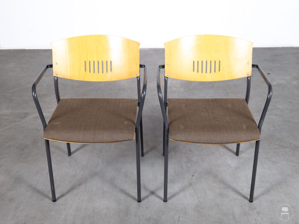 1 set 2 stuks Stapelstoel Meave ma