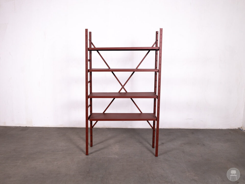 Stellingkast Robine rood 105x183cm