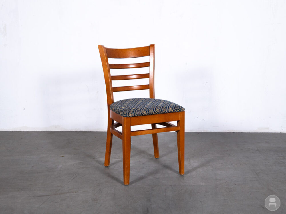 Cafestoel Guus patroon blauw