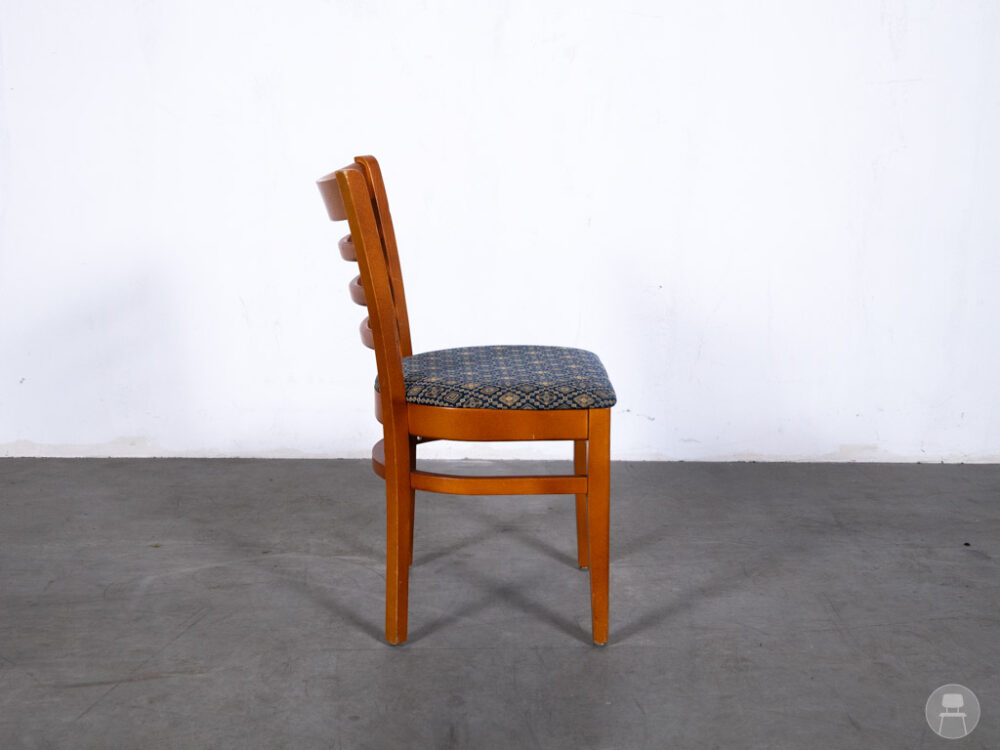 Cafestoel Guus patroon blauw