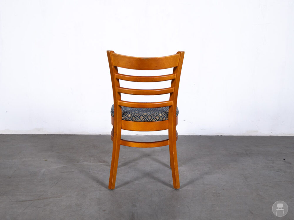Cafestoel Guus patroon blauw