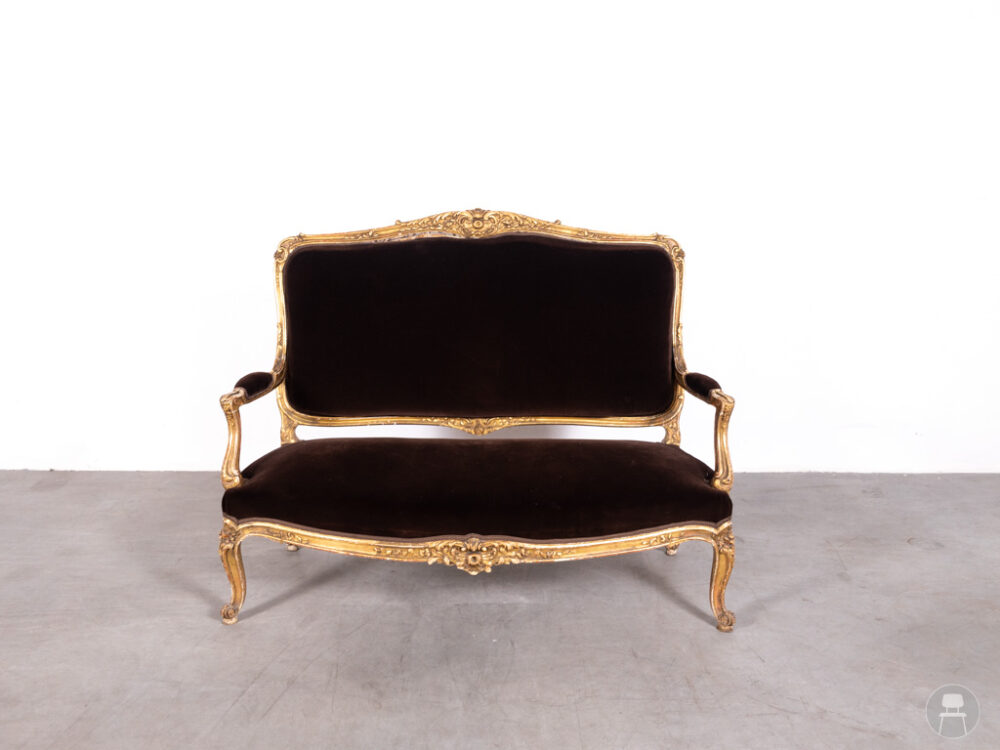 Horecabank Klassiek bruin 150cm - Afbeelding 2