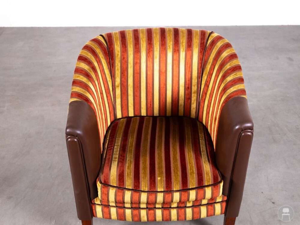 Horecafauteuil Stripe velvet