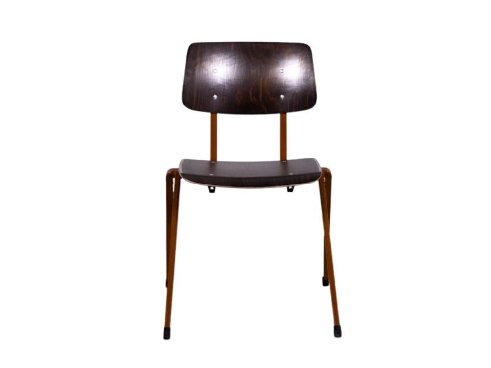 Schoolstoel Compass bruin/bruin Galvanitas NIEUW