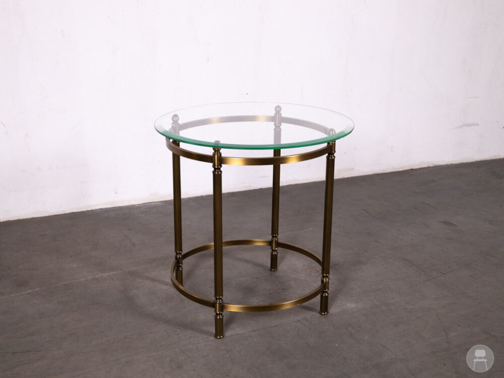 Bijzettafel Billy goud 60cm rond