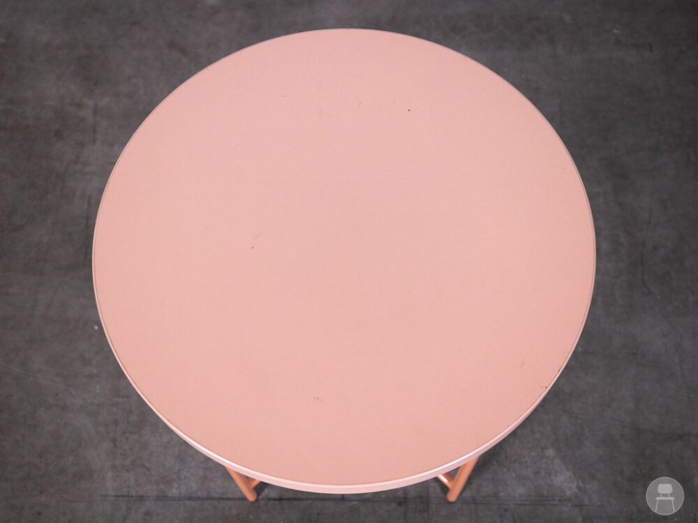 Bijzettafel Mera High LT roze Satelliet 40cm rond
