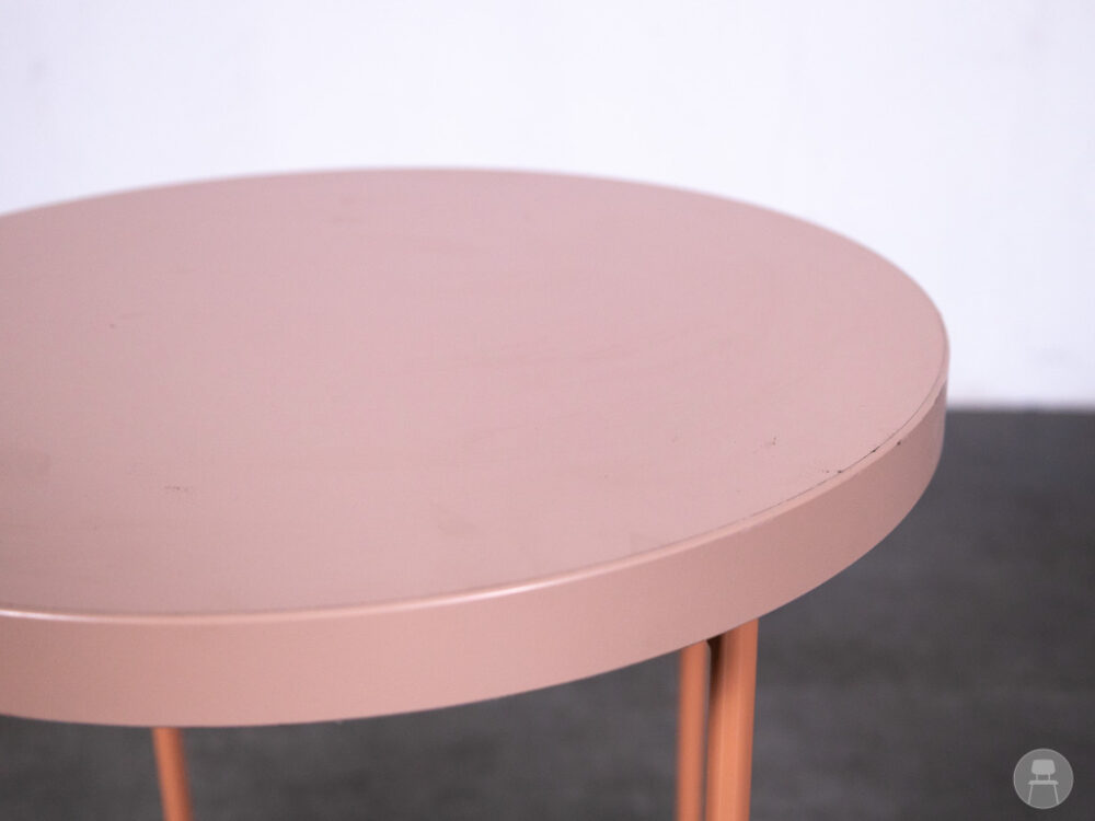 Bijzettafel Mera High LT roze Satelliet 40cm rond