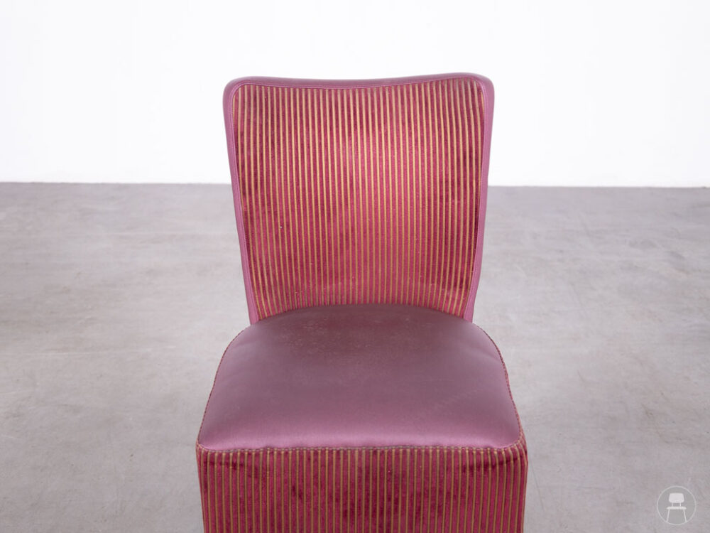 Horecastoel Lisa Jansen bordeaux