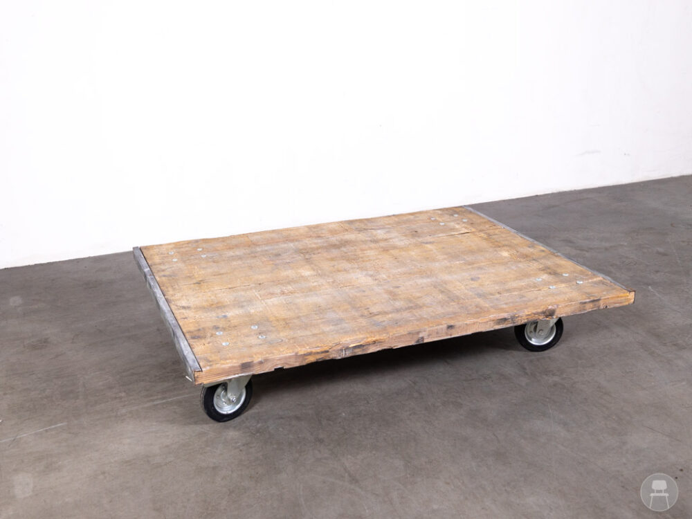 Salontafel Steiger naturel mobiel 140x110cm