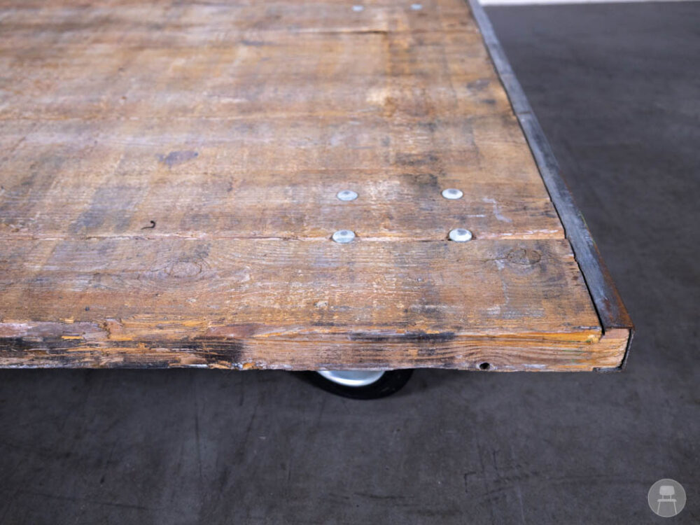 Salontafel Steiger naturel mobiel 140x110cm