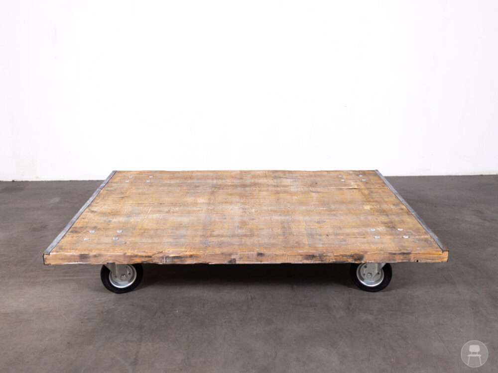 Salontafel Steiger naturel mobiel 140x110cm