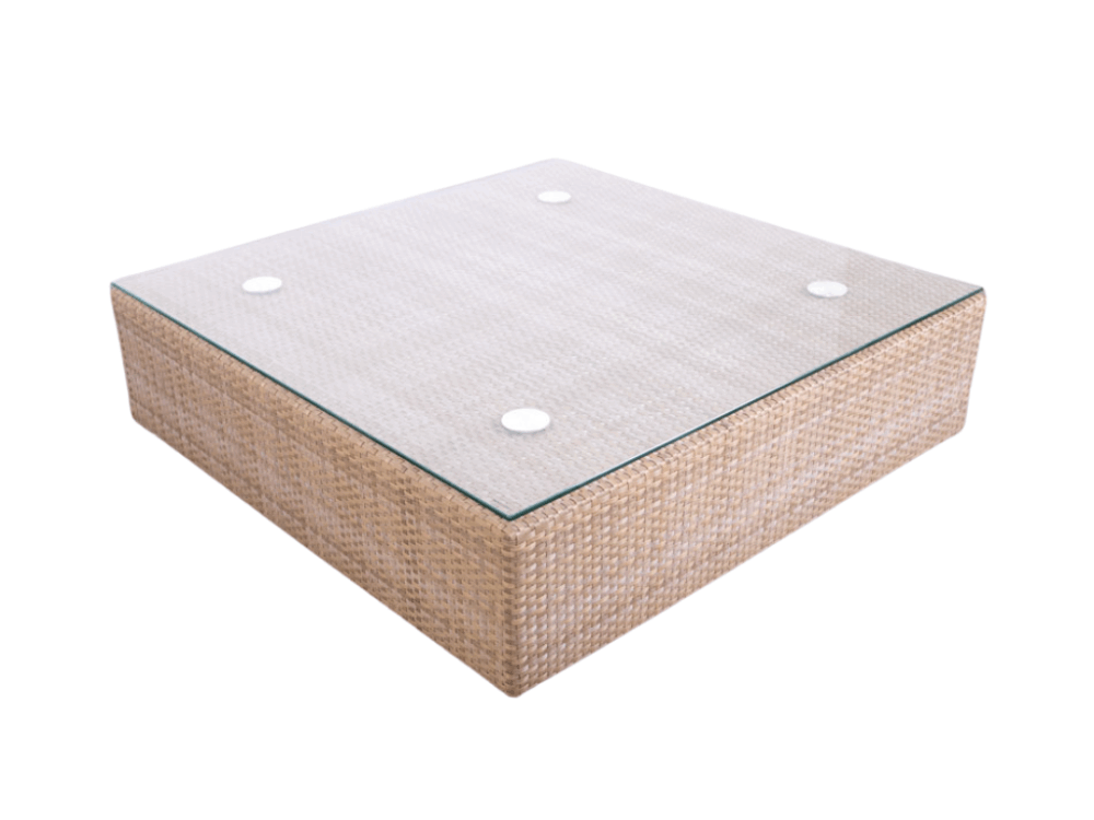 Salontafel Wicker Barbados 95x95cm