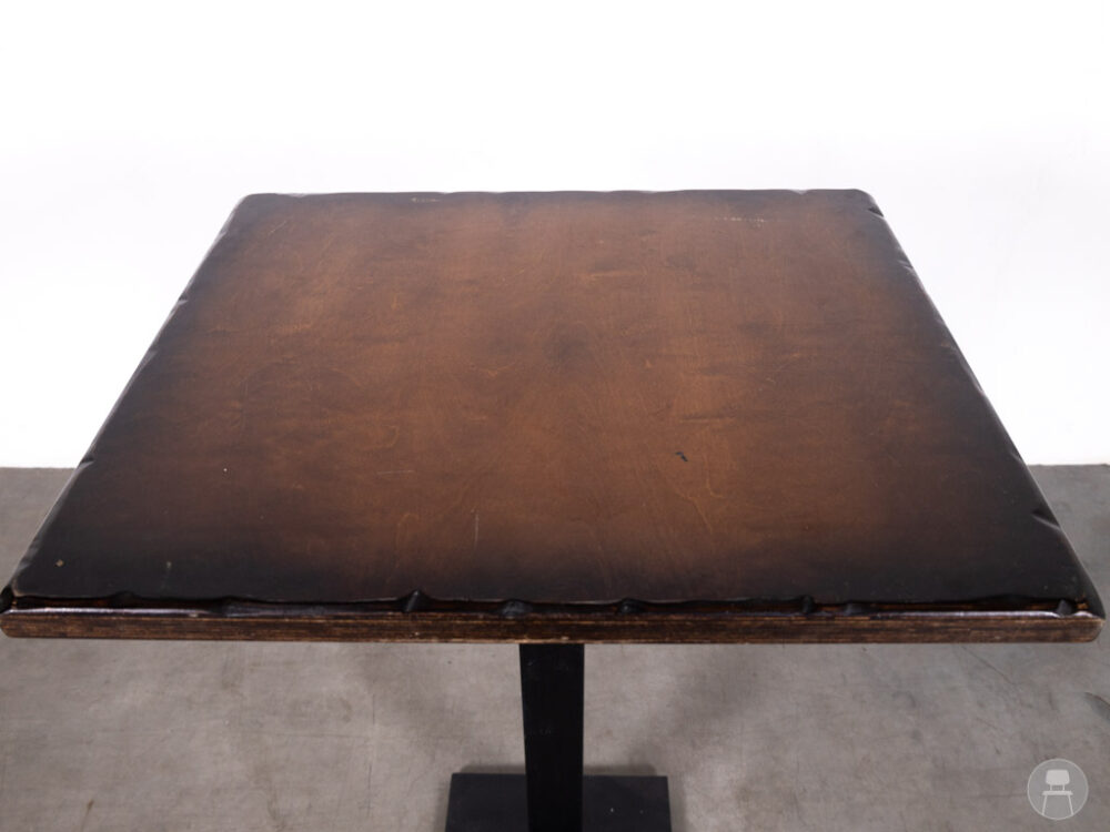 Statafel Rene bruin 80x70cm