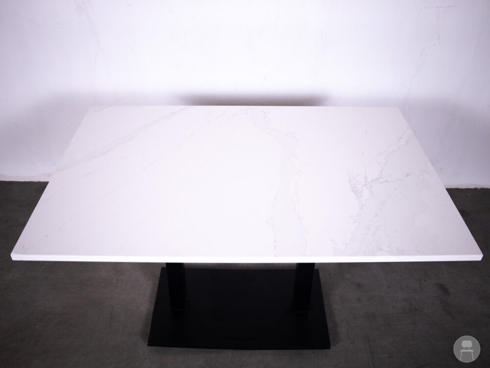 Tafelblad Bianco marmer Satelliet 120x80cm