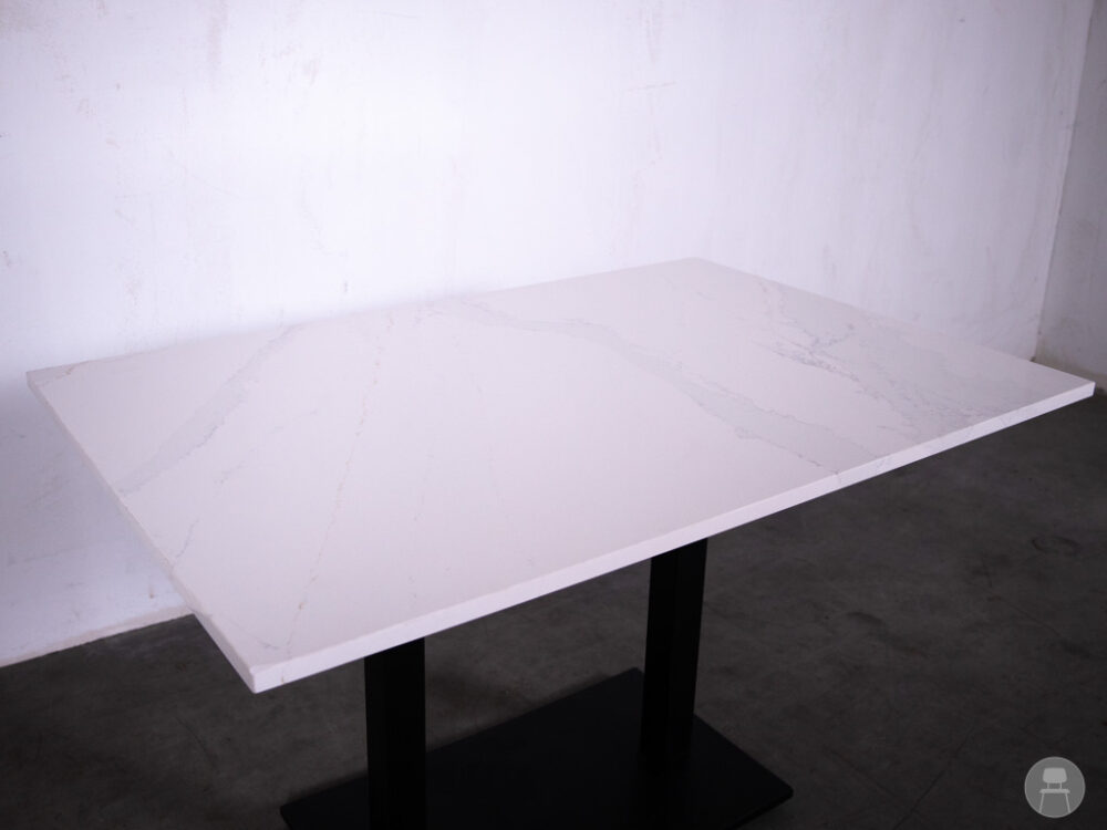 Tafelblad Bianco marmer Satelliet 120x80cm